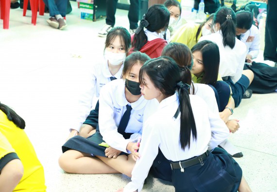 ภาพกิจกรรม  คณะวิทยาศาสตร์และเทคโนโลยี จัดค่ายวิทยาศาสตร์สัญจร ปีการศึกษา 2566  โรงเรียนองค์การบริหารส่วนจังหวัดกำแพงเพชร