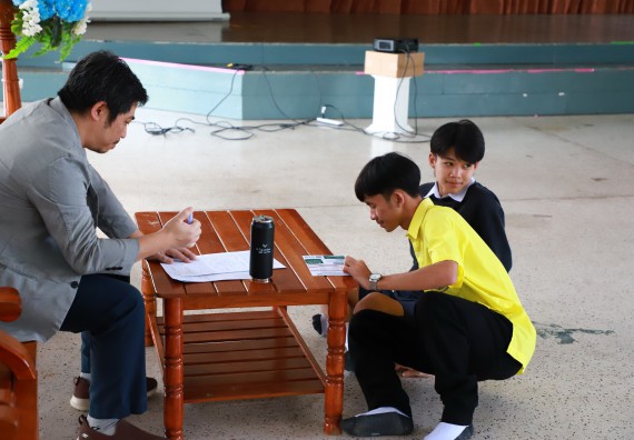 ภาพกิจกรรม  คณะวิทยาศาสตร์และเทคโนโลยี จัดค่ายวิทยาศาสตร์สัญจร ปีการศึกษา 2566  โรงเรียนองค์การบริหารส่วนจังหวัดกำแพงเพชร