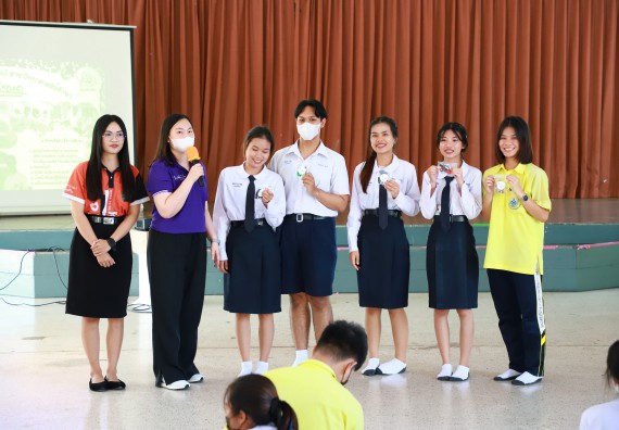 ภาพกิจกรรม  คณะวิทยาศาสตร์และเทคโนโลยี จัดค่ายวิทยาศาสตร์สัญจร ปีการศึกษา 2566  โรงเรียนองค์การบริหารส่วนจังหวัดกำแพงเพชร