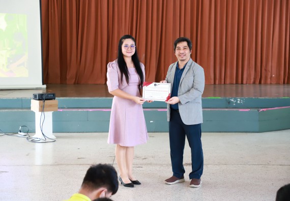 ภาพกิจกรรม  คณะวิทยาศาสตร์และเทคโนโลยี จัดค่ายวิทยาศาสตร์สัญจร ปีการศึกษา 2566  โรงเรียนองค์การบริหารส่วนจังหวัดกำแพงเพชร