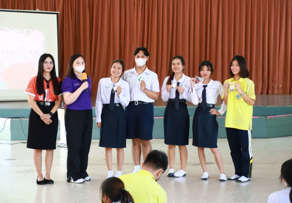 ภาพกิจกรรม  คณะวิทยาศาสตร์และเทคโนโลยี จัดค่ายวิทยาศาสตร์สัญจร ปีการศึกษา 2566  โรงเรียนองค์การบริหารส่วนจังหวัดกำแพงเพชร