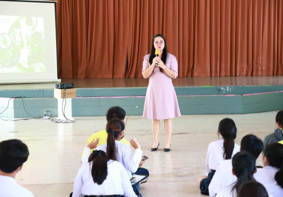 ภาพกิจกรรม  คณะวิทยาศาสตร์และเทคโนโลยี จัดค่ายวิทยาศาสตร์สัญจร ปีการศึกษา 2566  โรงเรียนองค์การบริหารส่วนจังหวัดกำแพงเพชร