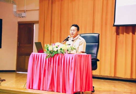 ภาพกิจกรรม  คณะวิทยาศาสตร์และเทคโนโลยี จัดค่ายวิทยาศาสตร์สัญจร ปีการศึกษา 2566  โรงเรียนวัชรวิทยา