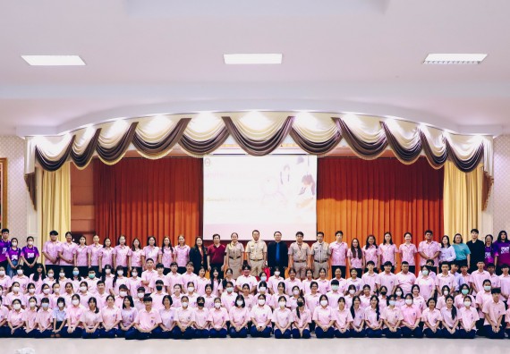 ภาพกิจกรรม  คณะวิทยาศาสตร์และเทคโนโลยี จัดค่ายวิทยาศาสตร์สัญจร ปีการศึกษา 2566  โรงเรียนวัชรวิทยา