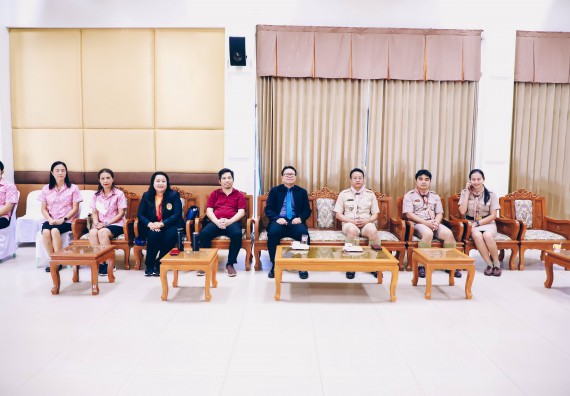 ภาพกิจกรรม  คณะวิทยาศาสตร์และเทคโนโลยี จัดค่ายวิทยาศาสตร์สัญจร ปีการศึกษา 2566  โรงเรียนวัชรวิทยา