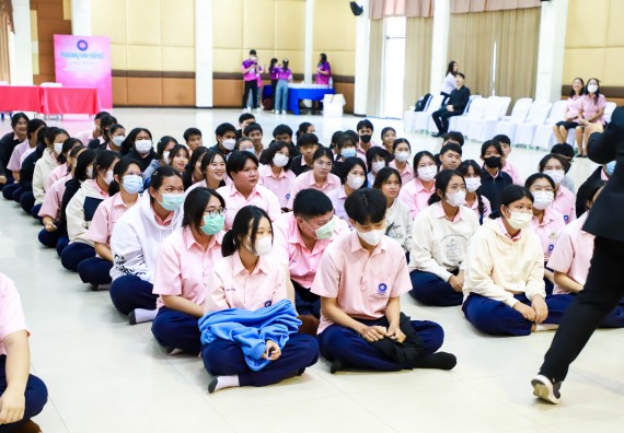 ภาพกิจกรรม  คณะวิทยาศาสตร์และเทคโนโลยี จัดค่ายวิทยาศาสตร์สัญจร ปีการศึกษา 2566  โรงเรียนวัชรวิทยา
