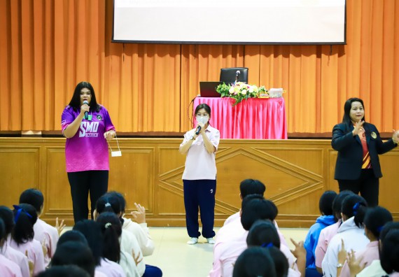 ภาพกิจกรรม  คณะวิทยาศาสตร์และเทคโนโลยี จัดค่ายวิทยาศาสตร์สัญจร ปีการศึกษา 2566  โรงเรียนวัชรวิทยา