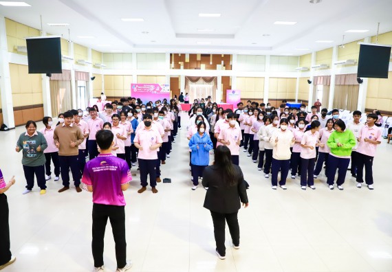 ภาพกิจกรรม  คณะวิทยาศาสตร์และเทคโนโลยี จัดค่ายวิทยาศาสตร์สัญจร ปีการศึกษา 2566  โรงเรียนวัชรวิทยา