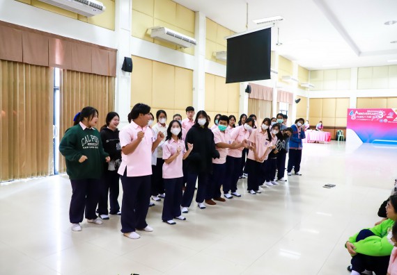 ภาพกิจกรรม  คณะวิทยาศาสตร์และเทคโนโลยี จัดค่ายวิทยาศาสตร์สัญจร ปีการศึกษา 2566  โรงเรียนวัชรวิทยา