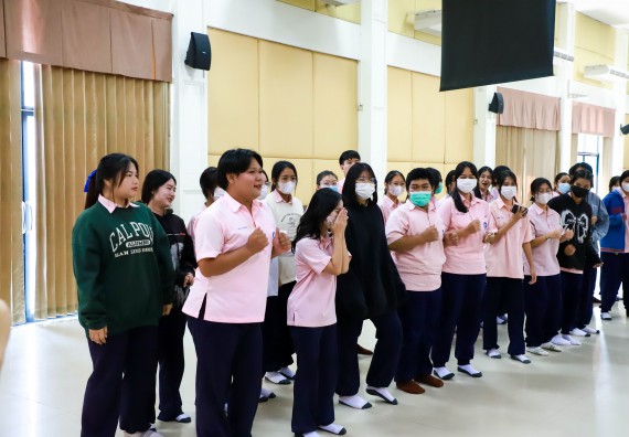 ภาพกิจกรรม  คณะวิทยาศาสตร์และเทคโนโลยี จัดค่ายวิทยาศาสตร์สัญจร ปีการศึกษา 2566  โรงเรียนวัชรวิทยา