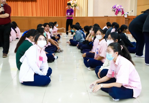 ภาพกิจกรรม  คณะวิทยาศาสตร์และเทคโนโลยี จัดค่ายวิทยาศาสตร์สัญจร ปีการศึกษา 2566  โรงเรียนวัชรวิทยา