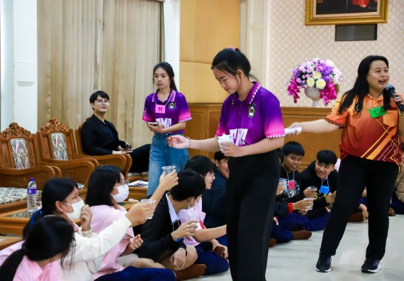 ภาพกิจกรรม  คณะวิทยาศาสตร์และเทคโนโลยี จัดค่ายวิทยาศาสตร์สัญจร ปีการศึกษา 2566  โรงเรียนวัชรวิทยา