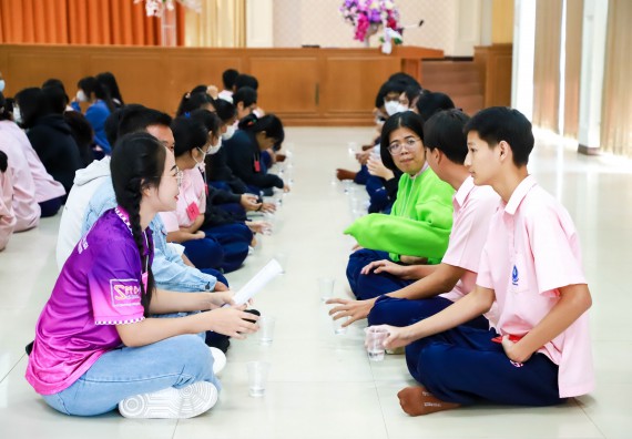 ภาพกิจกรรม  คณะวิทยาศาสตร์และเทคโนโลยี จัดค่ายวิทยาศาสตร์สัญจร ปีการศึกษา 2566  โรงเรียนวัชรวิทยา