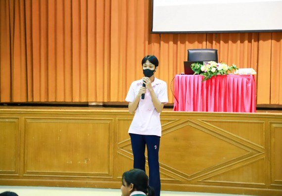 ภาพกิจกรรม  คณะวิทยาศาสตร์และเทคโนโลยี จัดค่ายวิทยาศาสตร์สัญจร ปีการศึกษา 2566  โรงเรียนวัชรวิทยา