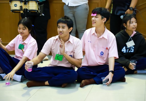 ภาพกิจกรรม  คณะวิทยาศาสตร์และเทคโนโลยี จัดค่ายวิทยาศาสตร์สัญจร ปีการศึกษา 2566  โรงเรียนวัชรวิทยา