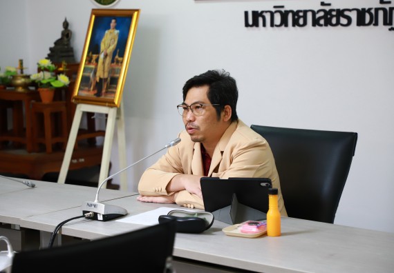 ภาพกิจกรรม  คณะวิทยาศาสตร์และเทคโนโลยี จัดกิจกรรมอบรมเชิงปฏิบัติการและแลกเปลี่ยนเรียนรู้การพัฒนางานวิจัยจากการบริการวิชาการและการพัฒนาข้อเสนอโครงการวิจัยเชิงพื้นที่