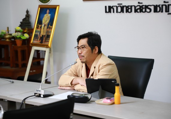 ภาพกิจกรรม  คณะวิทยาศาสตร์และเทคโนโลยี จัดกิจกรรมอบรมเชิงปฏิบัติการและแลกเปลี่ยนเรียนรู้การพัฒนางานวิจัยจากการบริการวิชาการและการพัฒนาข้อเสนอโครงการวิจัยเชิงพื้นที่