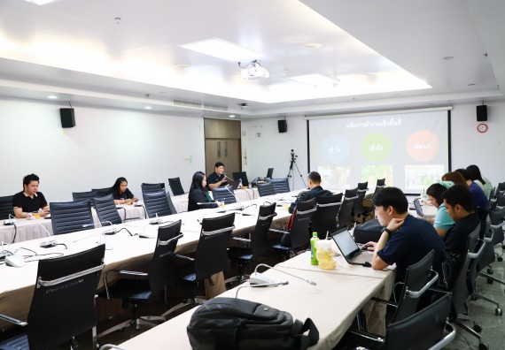 ภาพกิจกรรม  คณะวิทยาศาสตร์และเทคโนโลยี จัดกิจกรรมอบรมเชิงปฏิบัติการและแลกเปลี่ยนเรียนรู้การพัฒนางานวิจัยจากการบริการวิชาการและการพัฒนาข้อเสนอโครงการวิจัยเชิงพื้นที่