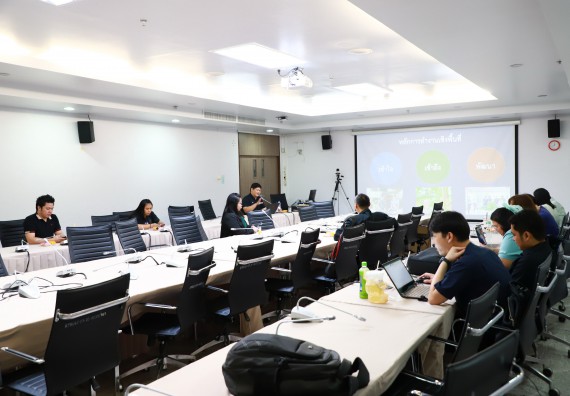ภาพกิจกรรม  คณะวิทยาศาสตร์และเทคโนโลยี จัดกิจกรรมอบรมเชิงปฏิบัติการและแลกเปลี่ยนเรียนรู้การพัฒนางานวิจัยจากการบริการวิชาการและการพัฒนาข้อเสนอโครงการวิจัยเชิงพื้นที่