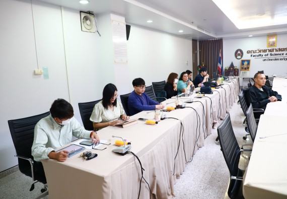 ภาพกิจกรรม  คณะวิทยาศาสตร์และเทคโนโลยี จัดกิจกรรมอบรมเชิงปฏิบัติการและแลกเปลี่ยนเรียนรู้การพัฒนางานวิจัยจากการบริการวิชาการและการพัฒนาข้อเสนอโครงการวิจัยเชิงพื้นที่