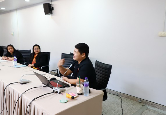 ภาพกิจกรรม  คณะวิทยาศาสตร์และเทคโนโลยี จัดกิจกรรมอบรมเชิงปฏิบัติการและแลกเปลี่ยนเรียนรู้การพัฒนางานวิจัยจากการบริการวิชาการและการพัฒนาข้อเสนอโครงการวิจัยเชิงพื้นที่