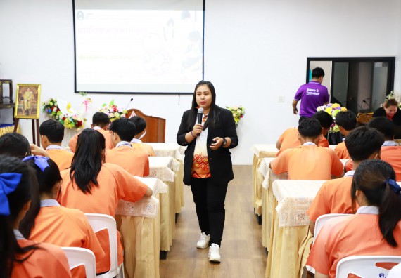 ภาพกิจกรรม  คณะวิทยาศาสตร์และเทคโนโลยี จัดค่ายวิทยาศาสตร์สัญจร ปีการศึกษา 2566  โรงเรียนคณฑีพิทยาคม