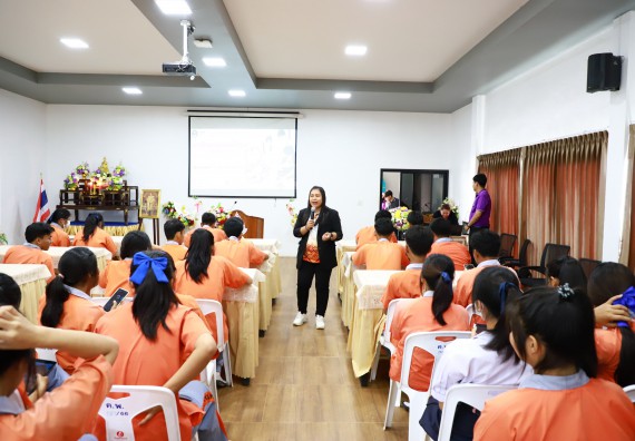 ภาพกิจกรรม  คณะวิทยาศาสตร์และเทคโนโลยี จัดค่ายวิทยาศาสตร์สัญจร ปีการศึกษา 2566  โรงเรียนคณฑีพิทยาคม