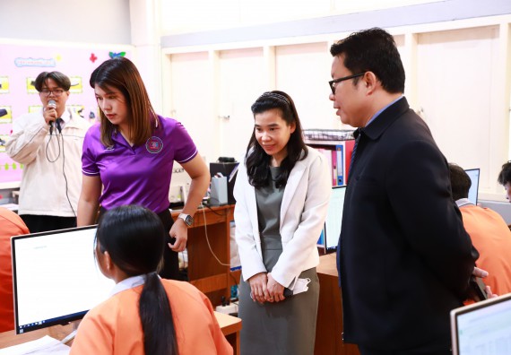 ภาพกิจกรรม  คณะวิทยาศาสตร์และเทคโนโลยี จัดค่ายวิทยาศาสตร์สัญจร ปีการศึกษา 2566  โรงเรียนคณฑีพิทยาคม