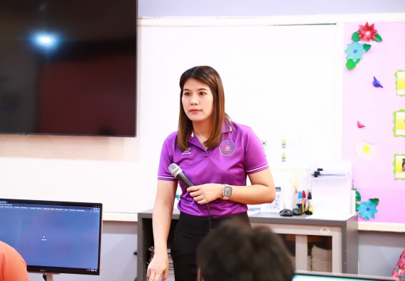 ภาพกิจกรรม  คณะวิทยาศาสตร์และเทคโนโลยี จัดค่ายวิทยาศาสตร์สัญจร ปีการศึกษา 2566  โรงเรียนคณฑีพิทยาคม