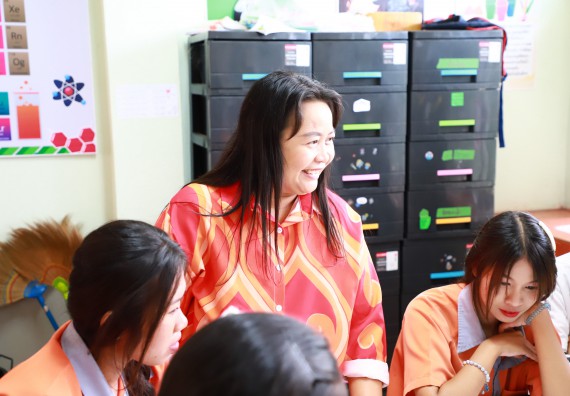 ภาพกิจกรรม  คณะวิทยาศาสตร์และเทคโนโลยี จัดค่ายวิทยาศาสตร์สัญจร ปีการศึกษา 2566  โรงเรียนคณฑีพิทยาคม