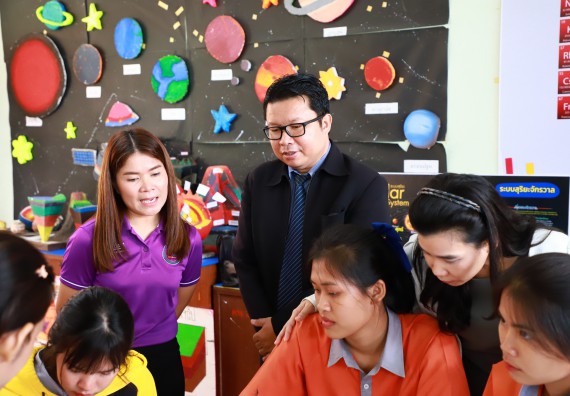 ภาพกิจกรรม  คณะวิทยาศาสตร์และเทคโนโลยี จัดค่ายวิทยาศาสตร์สัญจร ปีการศึกษา 2566  โรงเรียนคณฑีพิทยาคม