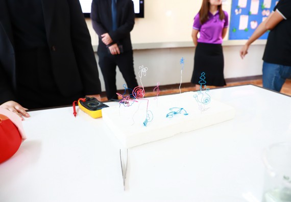 ภาพกิจกรรม  คณะวิทยาศาสตร์และเทคโนโลยี จัดค่ายวิทยาศาสตร์สัญจร ปีการศึกษา 2566  โรงเรียนคณฑีพิทยาคม