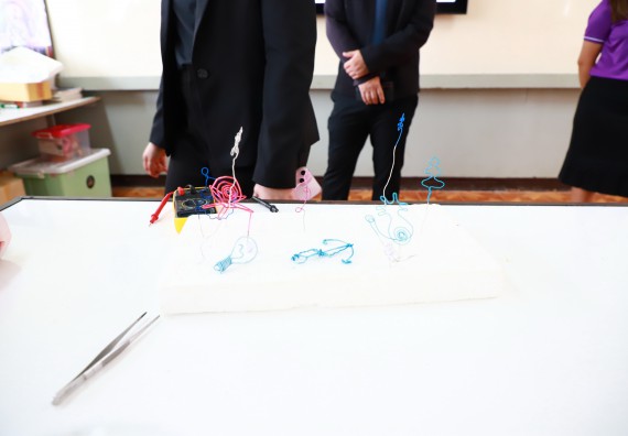 ภาพกิจกรรม  คณะวิทยาศาสตร์และเทคโนโลยี จัดค่ายวิทยาศาสตร์สัญจร ปีการศึกษา 2566  โรงเรียนคณฑีพิทยาคม