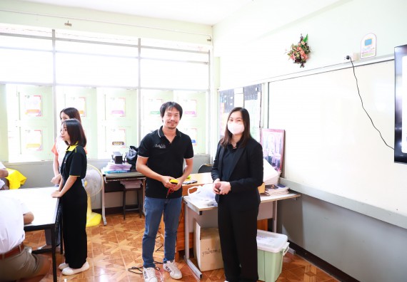 ภาพกิจกรรม  คณะวิทยาศาสตร์และเทคโนโลยี จัดค่ายวิทยาศาสตร์สัญจร ปีการศึกษา 2566  โรงเรียนคณฑีพิทยาคม