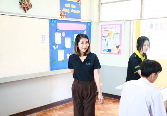 ภาพกิจกรรม  คณะวิทยาศาสตร์และเทคโนโลยี จัดค่ายวิทยาศาสตร์สัญจร ปีการศึกษา 2566  โรงเรียนคณฑีพิทยาคม