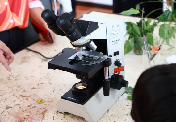 ภาพกิจกรรม  คณะวิทยาศาสตร์และเทคโนโลยี จัดค่ายวิทยาศาสตร์สัญจร ปีการศึกษา 2566  โรงเรียนคณฑีพิทยาคม