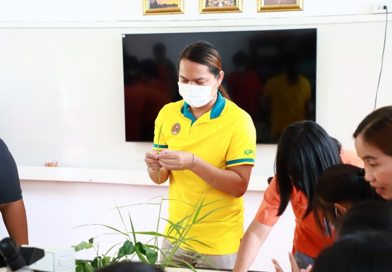 ภาพกิจกรรม  คณะวิทยาศาสตร์และเทคโนโลยี จัดค่ายวิทยาศาสตร์สัญจร ปีการศึกษา 2566  โรงเรียนคณฑีพิทยาคม