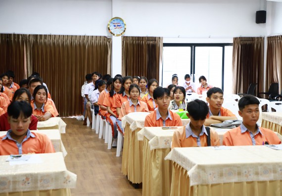 ภาพกิจกรรม  คณะวิทยาศาสตร์และเทคโนโลยี จัดค่ายวิทยาศาสตร์สัญจร ปีการศึกษา 2566  โรงเรียนคณฑีพิทยาคม