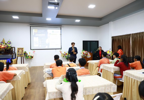 ภาพกิจกรรม  คณะวิทยาศาสตร์และเทคโนโลยี จัดค่ายวิทยาศาสตร์สัญจร ปีการศึกษา 2566  โรงเรียนคณฑีพิทยาคม