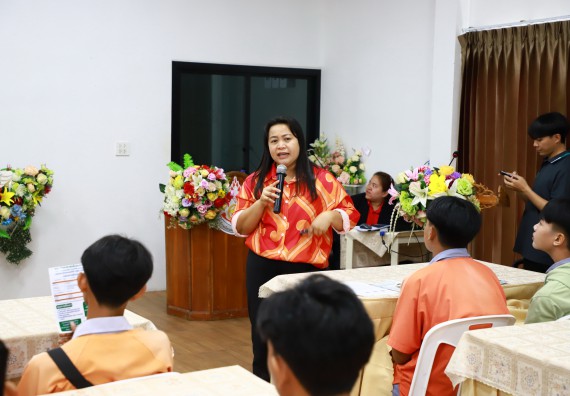 ภาพกิจกรรม  คณะวิทยาศาสตร์และเทคโนโลยี จัดค่ายวิทยาศาสตร์สัญจร ปีการศึกษา 2566  โรงเรียนคณฑีพิทยาคม