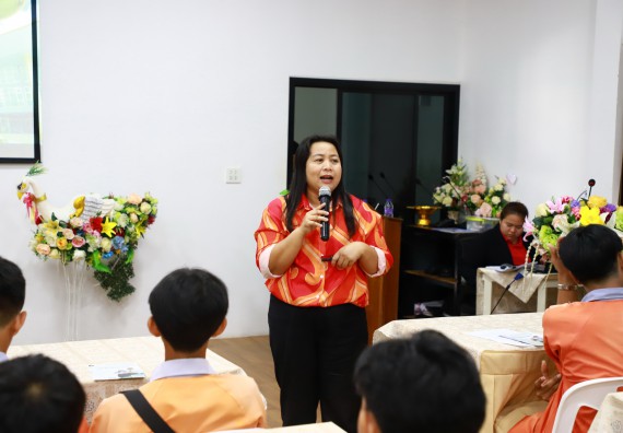 ภาพกิจกรรม  คณะวิทยาศาสตร์และเทคโนโลยี จัดค่ายวิทยาศาสตร์สัญจร ปีการศึกษา 2566  โรงเรียนคณฑีพิทยาคม