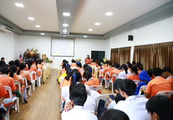 ภาพกิจกรรม  คณะวิทยาศาสตร์และเทคโนโลยี จัดค่ายวิทยาศาสตร์สัญจร ปีการศึกษา 2566  โรงเรียนคณฑีพิทยาคม