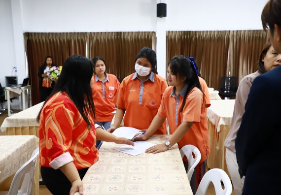 ภาพกิจกรรม  คณะวิทยาศาสตร์และเทคโนโลยี จัดค่ายวิทยาศาสตร์สัญจร ปีการศึกษา 2566  โรงเรียนคณฑีพิทยาคม