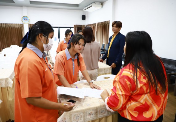 ภาพกิจกรรม  คณะวิทยาศาสตร์และเทคโนโลยี จัดค่ายวิทยาศาสตร์สัญจร ปีการศึกษา 2566  โรงเรียนคณฑีพิทยาคม