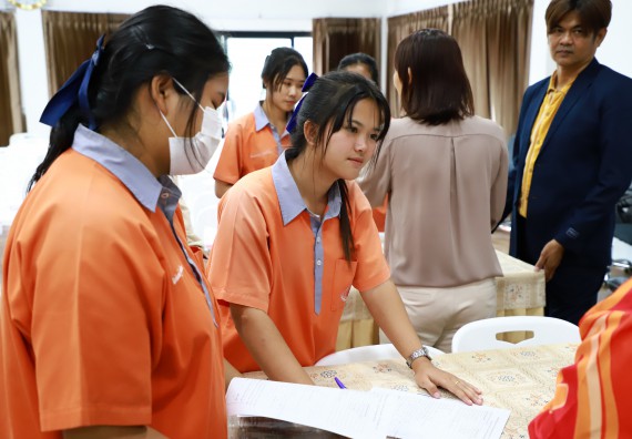 ภาพกิจกรรม  คณะวิทยาศาสตร์และเทคโนโลยี จัดค่ายวิทยาศาสตร์สัญจร ปีการศึกษา 2566  โรงเรียนคณฑีพิทยาคม