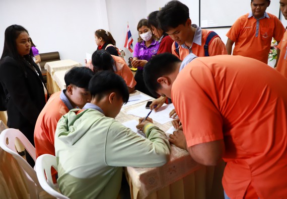 ภาพกิจกรรม  คณะวิทยาศาสตร์และเทคโนโลยี จัดค่ายวิทยาศาสตร์สัญจร ปีการศึกษา 2566  โรงเรียนคณฑีพิทยาคม