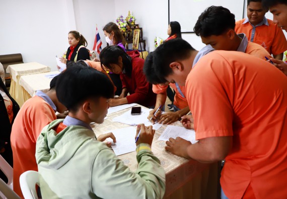 ภาพกิจกรรม  คณะวิทยาศาสตร์และเทคโนโลยี จัดค่ายวิทยาศาสตร์สัญจร ปีการศึกษา 2566  โรงเรียนคณฑีพิทยาคม