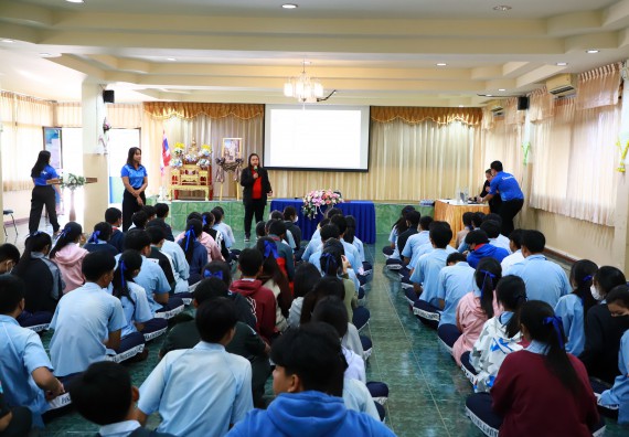 ภาพกิจกรรม  คณะวิทยาศาสตร์และเทคโนโลยี จัดค่ายวิทยาศาสตร์สัญจร ปีการศึกษา 2566  โรงเรียนพิไกรวิทยา