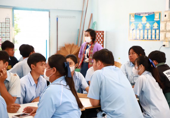 ภาพกิจกรรม  คณะวิทยาศาสตร์และเทคโนโลยี จัดค่ายวิทยาศาสตร์สัญจร ปีการศึกษา 2566  โรงเรียนพิไกรวิทยา