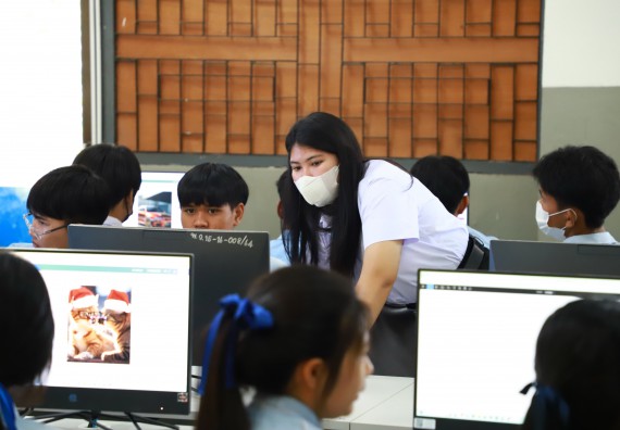 ภาพกิจกรรม  คณะวิทยาศาสตร์และเทคโนโลยี จัดค่ายวิทยาศาสตร์สัญจร ปีการศึกษา 2566  โรงเรียนพิไกรวิทยา